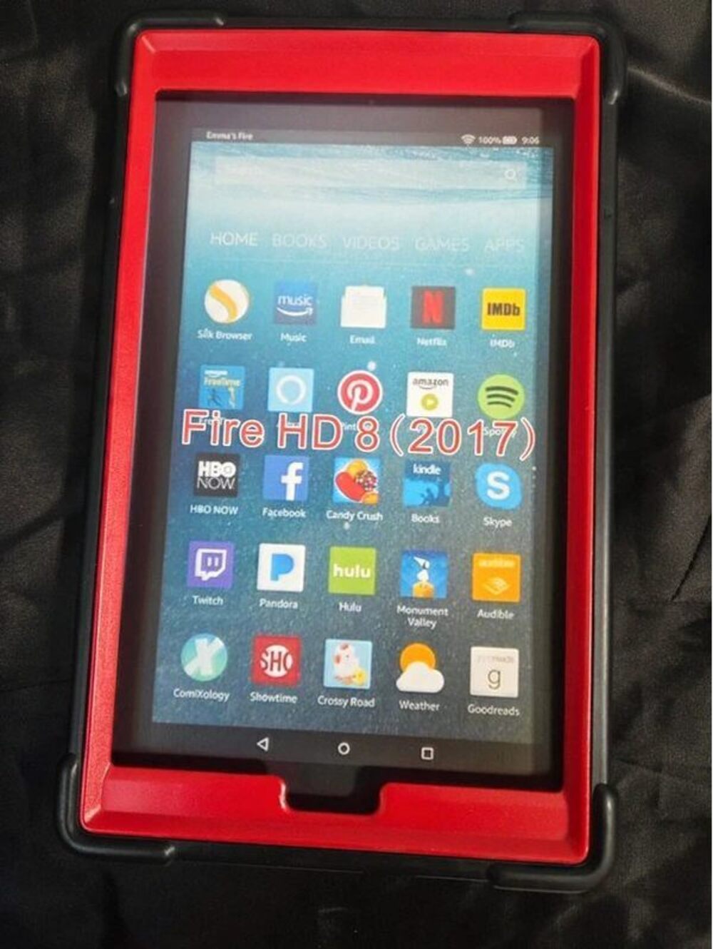 Red Tablet Case